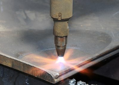 Flame cutting
